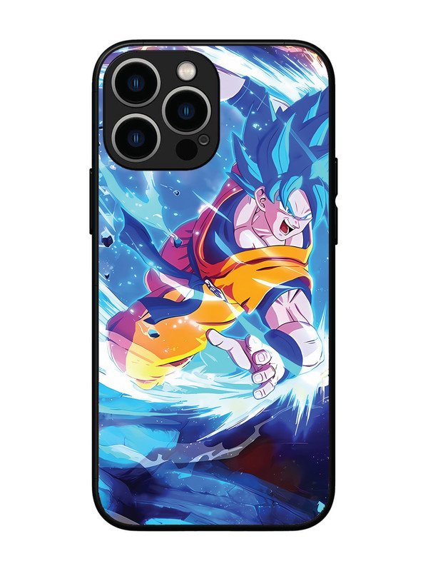iPhone 13 Pro Max goku-blue-dragon-ball