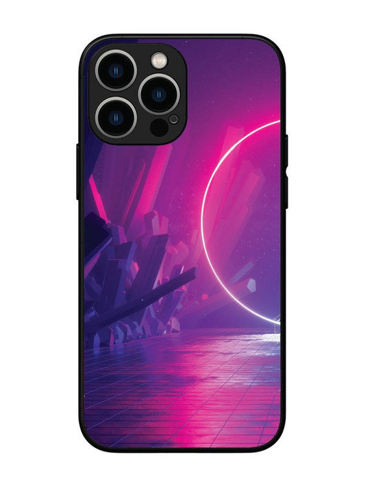 iPhone 13 Pro Max abstract with Neon Light