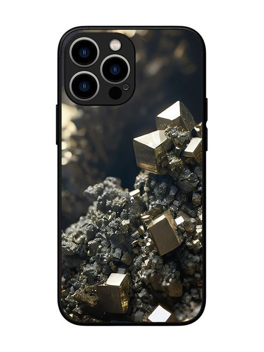 iPhone 13 Pro Max Gold Crystals