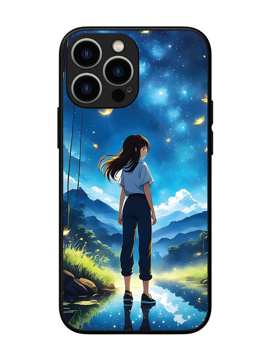 iPhone 13 Pro Max Girl In Beautiful Forest