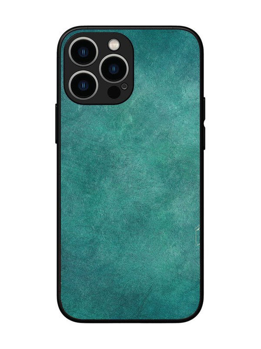 iPhone 13 Pro Max Jungle green with Scratches Marble