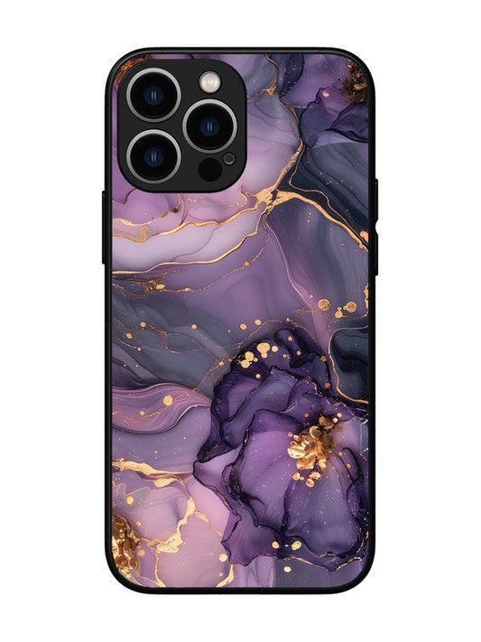 iPhone 13 Pro Max Royal Orchid Theme Marble