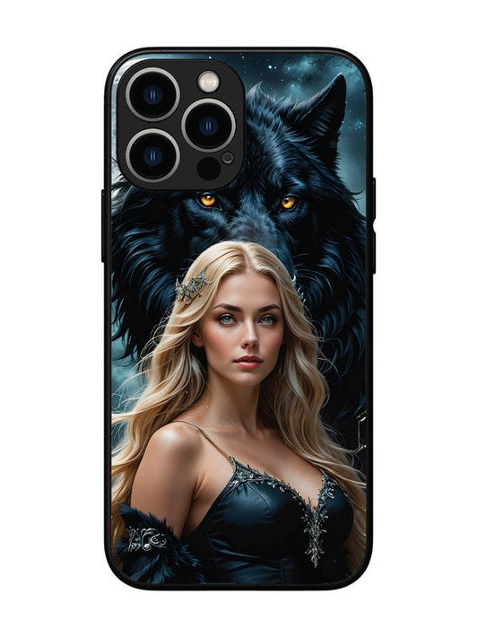 iPhone 13 Pro Max Wolf & Girl