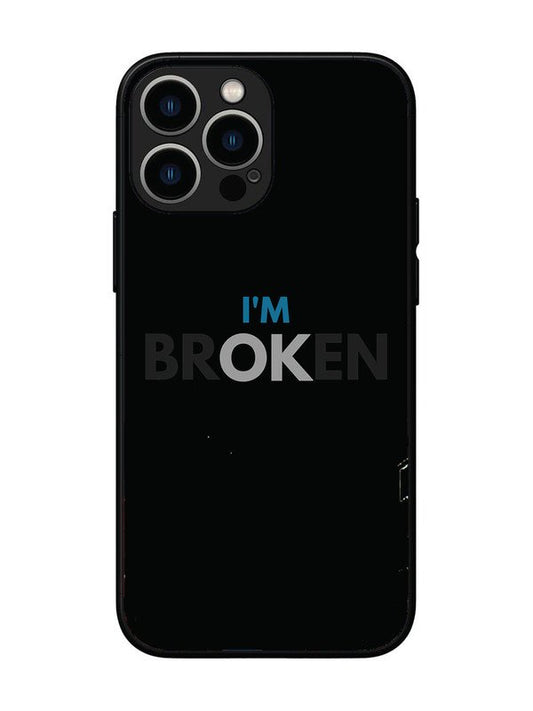 iPhone 13 Pro Max I'm Broken Dark Theme