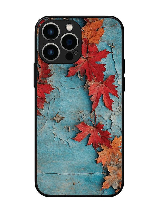iPhone 13 Pro Max Autumn Leafs Marble