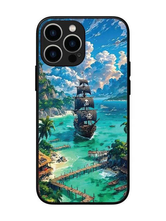 iPhone 13 Pro Max Pirate Ship Island