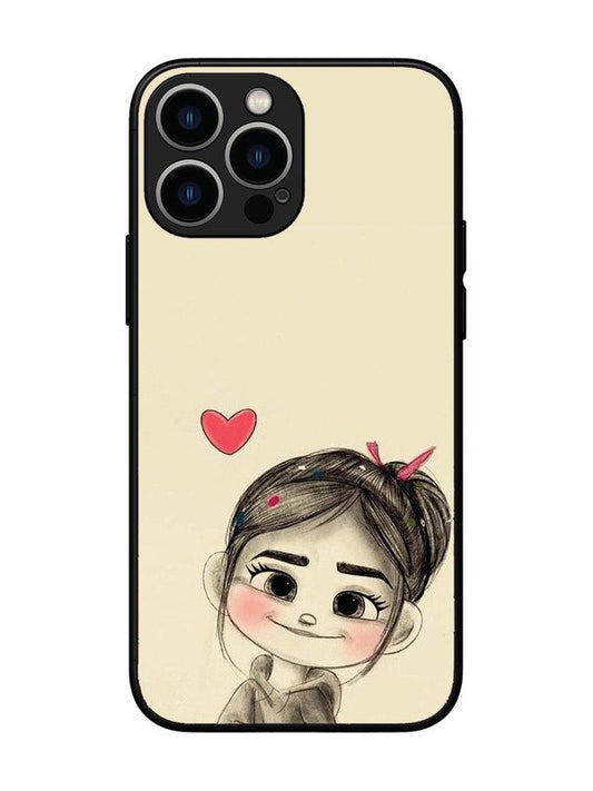 iPhone 13 Pro Max Cute Girl Looking at You