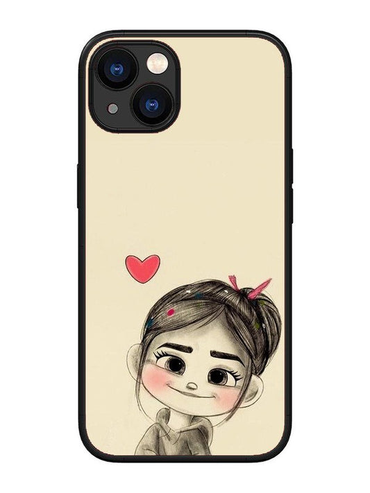 iPhone 13 Cute Girl Looking at You