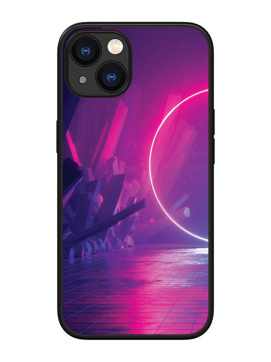 iPhone 13 abstract with Neon Light