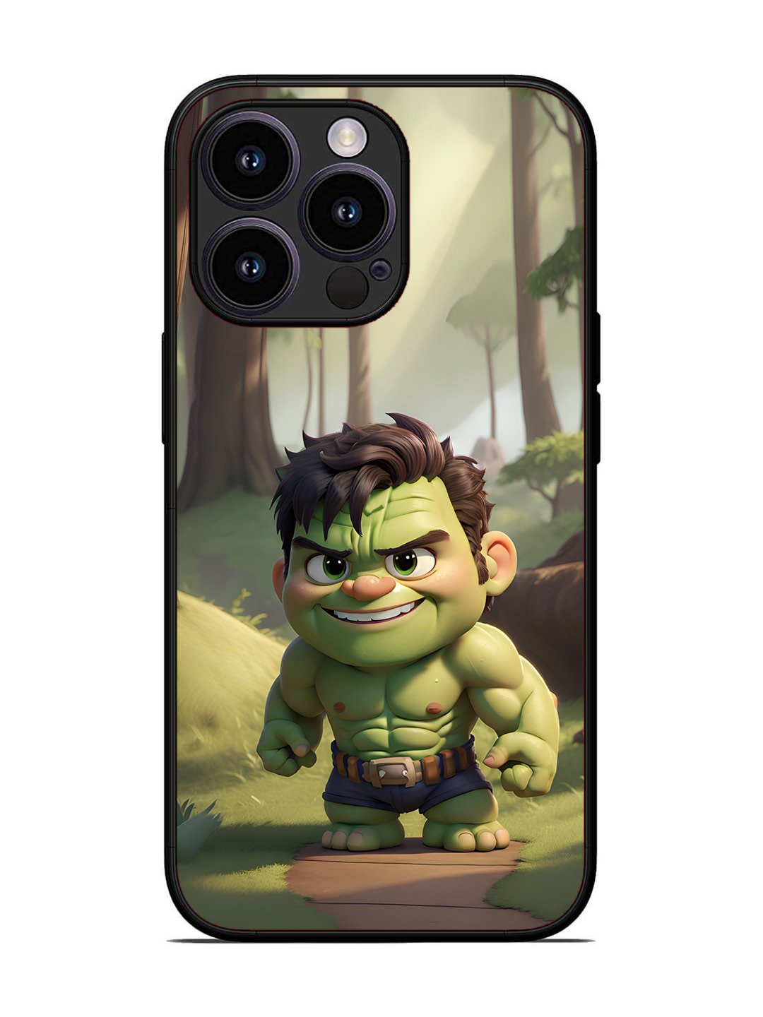 iPhone 14 Pro cute baby hulk