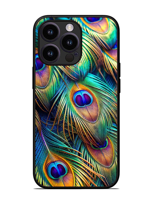 iPhone 13 Pro peacock feather