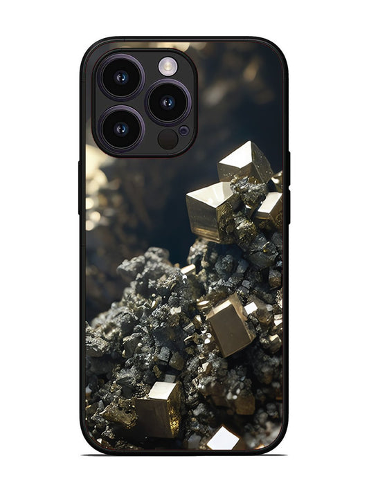 iPhone 14 Pro Gold Crystals