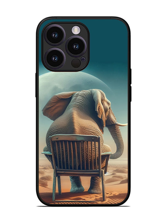 iPhone 14 Pro Baby Elephant om chair