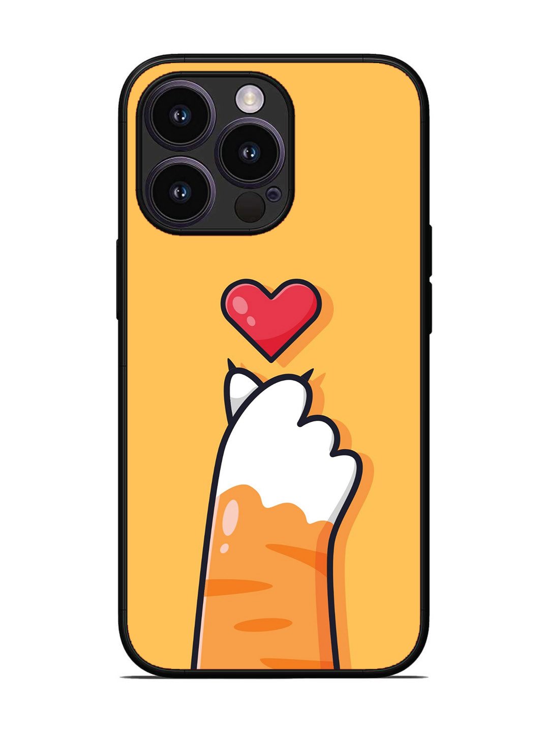 iPhone 14 Pro Heart Hand