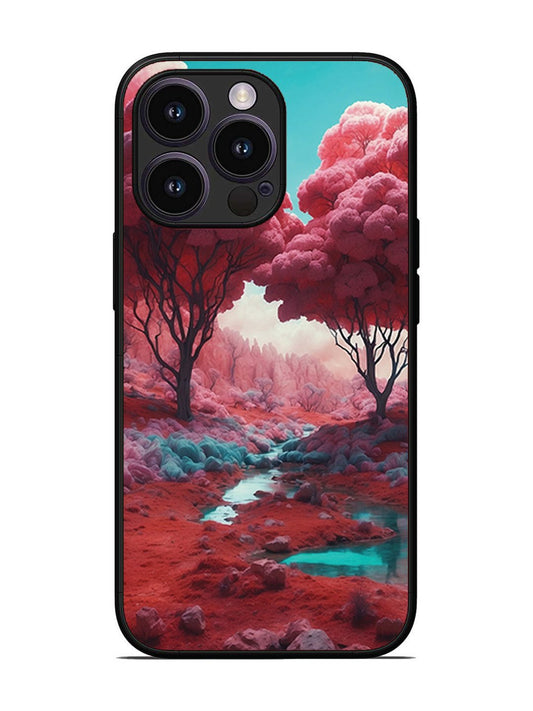 iPhone 14 Pro Pink Forest