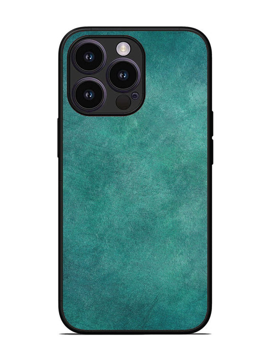 iPhone 14 Pro Jungle green with Scratches Marble