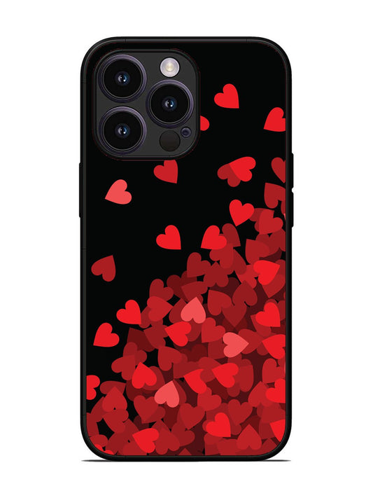 iPhone 14 Pro Red Hearts