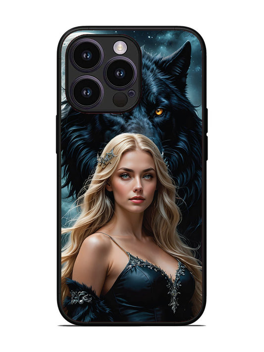 iPhone 14 Pro Wolf & Girl
