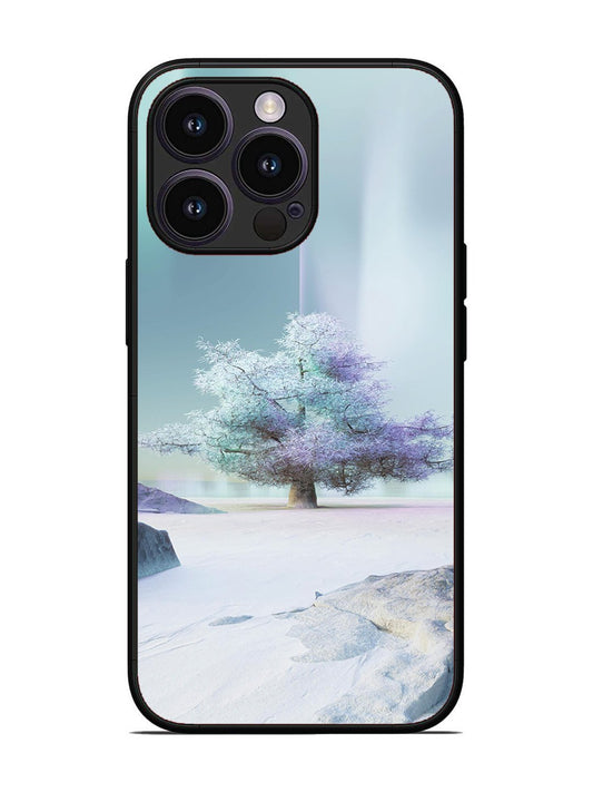 iPhone 14 Pro Tree on lceland