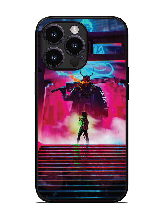 iPhone 14 Pro Cyberpunk Yokai Monster