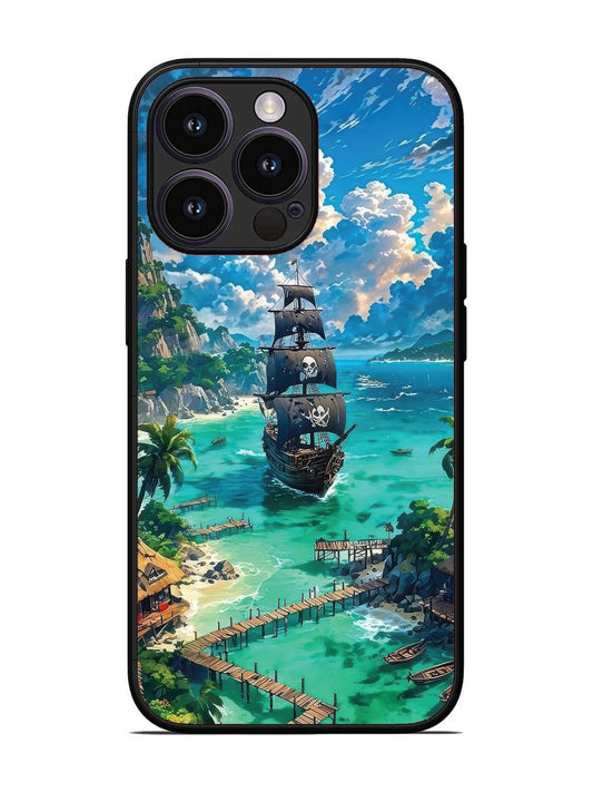 iPhone 13 Pro Pirate Ship Island