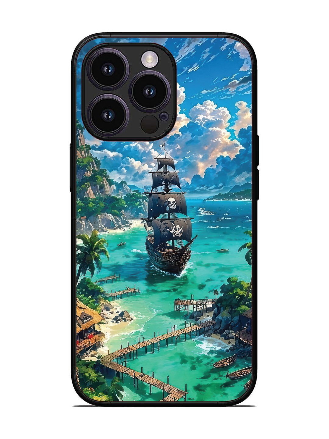 iPhone 14 Pro Pirate Ship Island