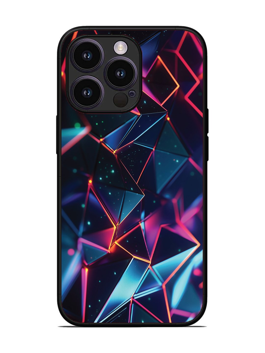 iPhone 14 Pro 3D Abstract Polygon