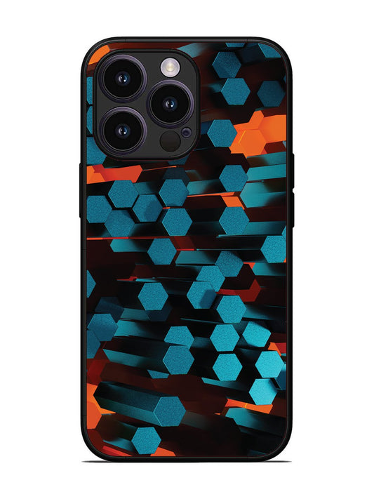 iPhone 13 Pro Hexagon 3D Abstract