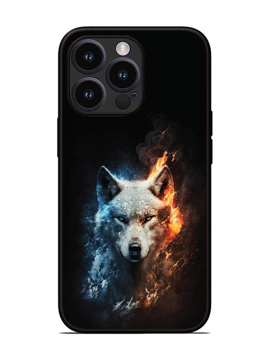 iPhone 14 Pro Fire Wolf