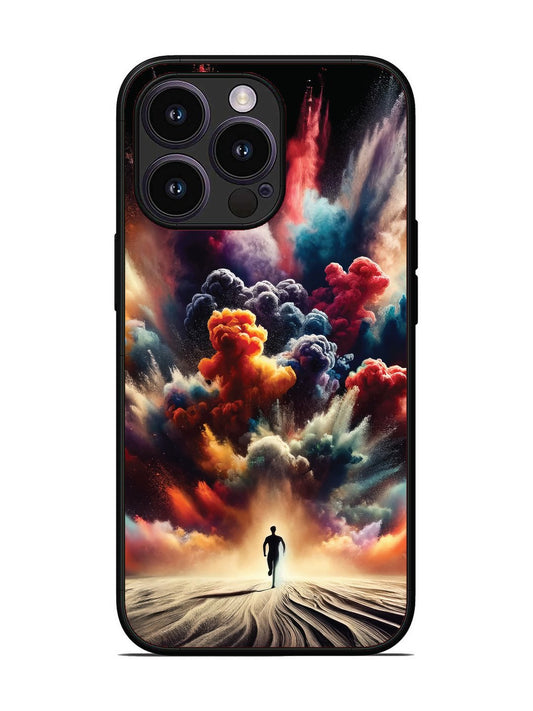 iPhone 14 Pro colorful-blast-explosion