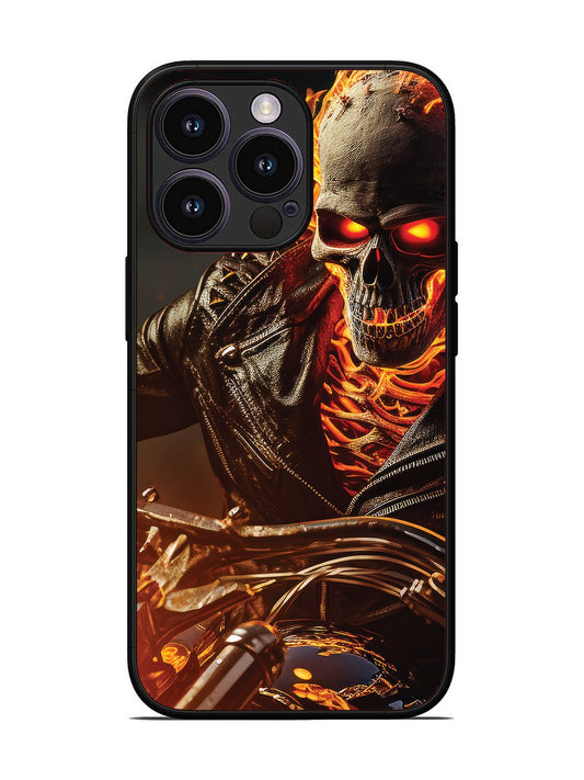 iPhone 14 Pro ghost-rider-marvel-superhero