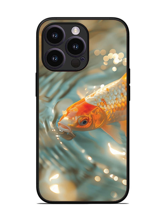 iPhone 14 Pro gold-fish-animal