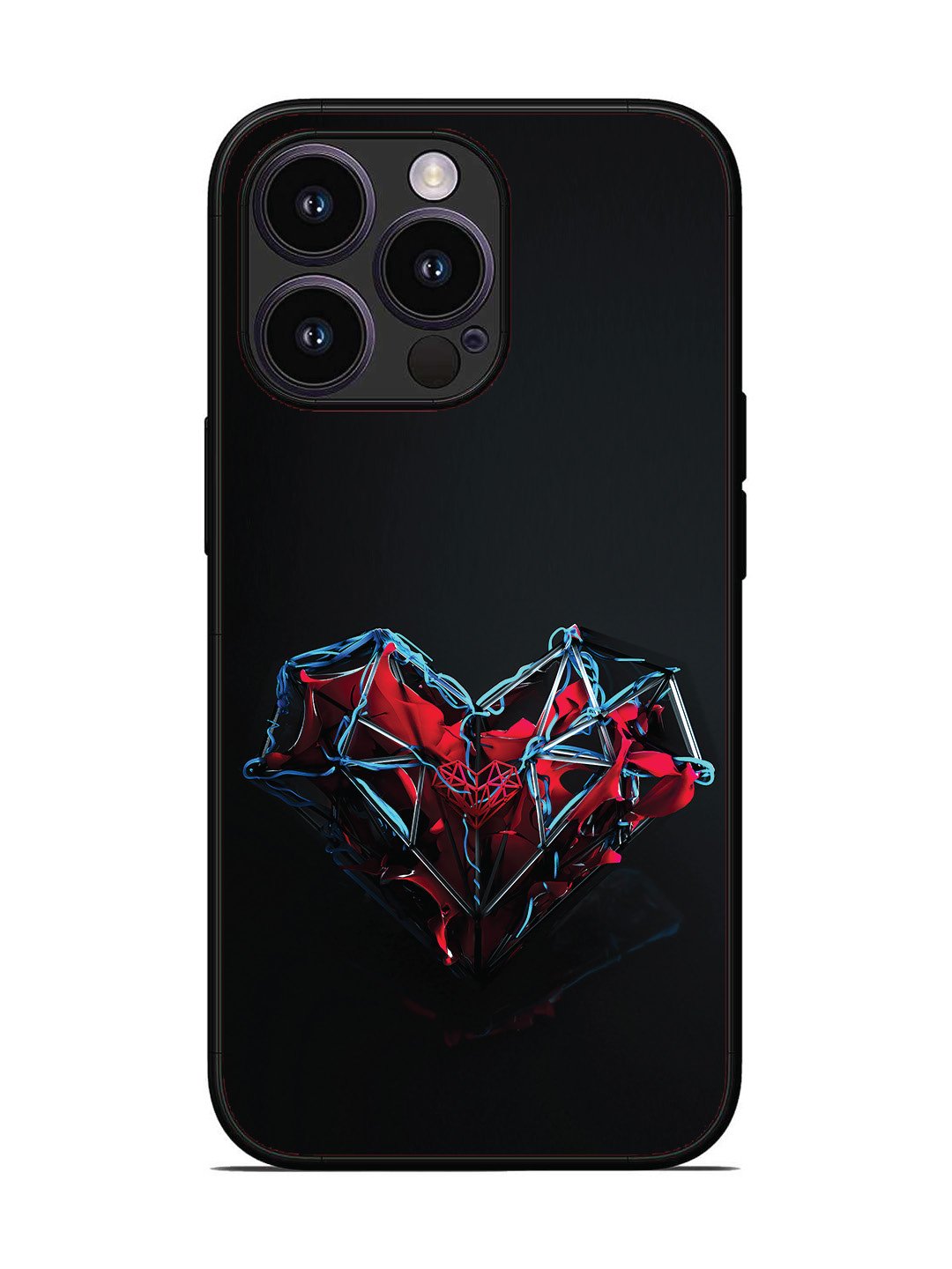 iPhone 14 Pro heart-abstract