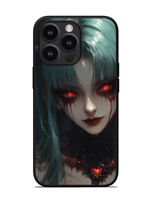 iPhone 14 Pro succubus-demon-anime-girl-red-eyes