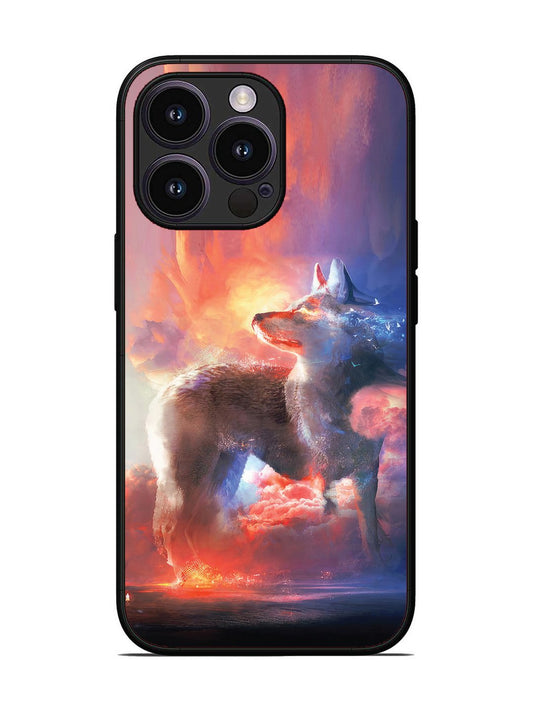 iPhone 14 Pro wolf-fantasy-animal