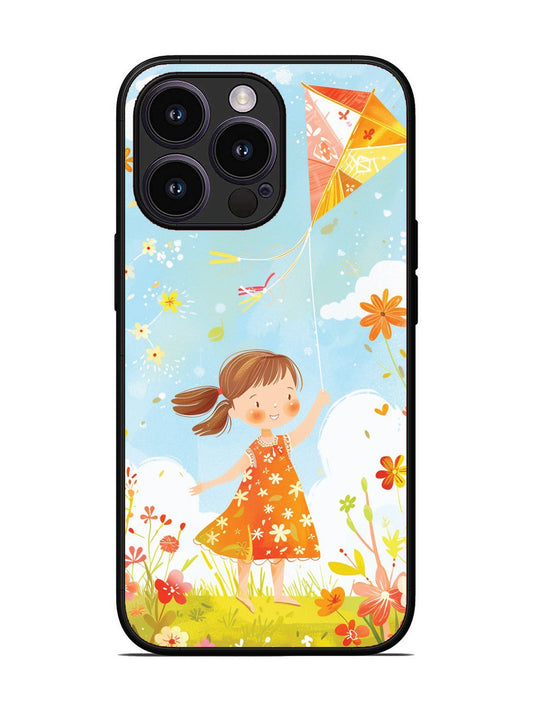 iPhone 14 Pro Little Girl Kite Flying