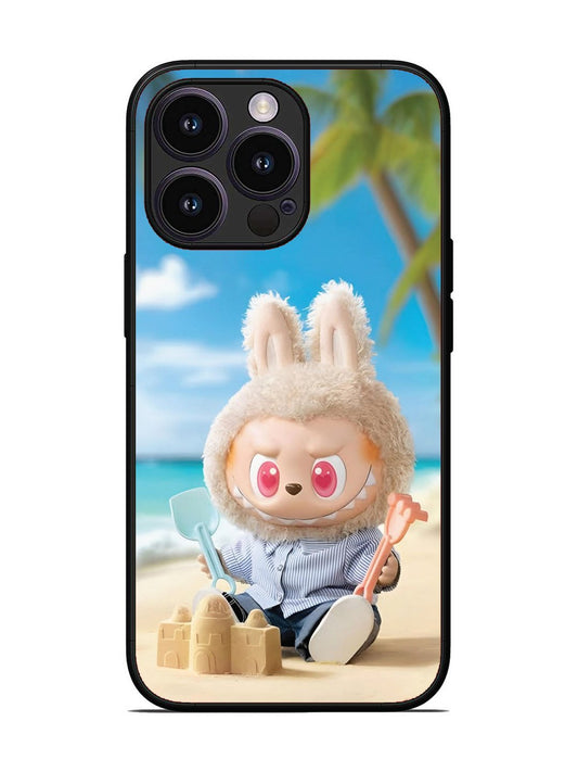 iPhone 14 Pro Labubu at the Beach