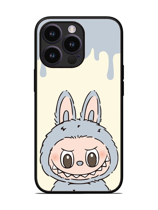 iPhone 13 Pro Labubu Closeup Blue