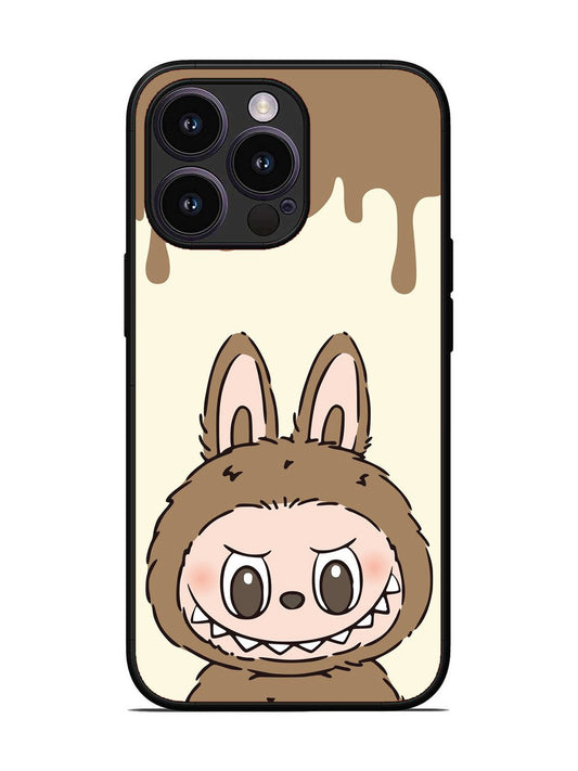 iPhone 14 Pro Labubu Closeup Chocolate