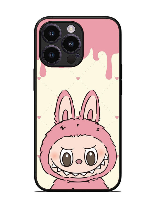 iPhone 14 Pro Labubu Closeup Pink
