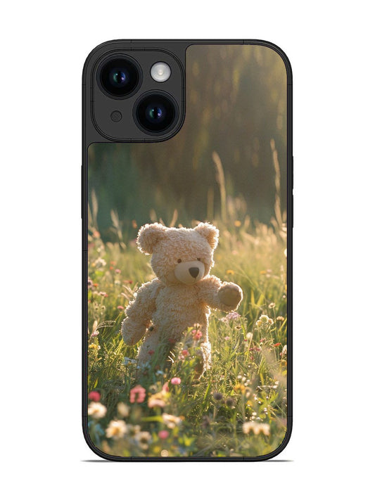 iPhone 14 Teddy Bear Outdoors