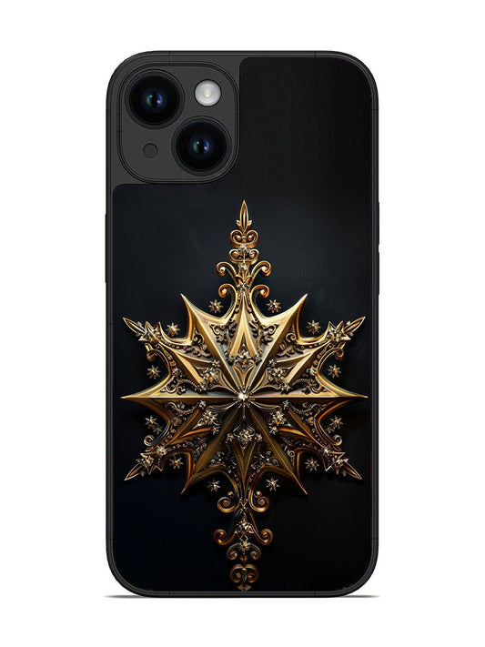 iPhone 14 Ornate Golden Star