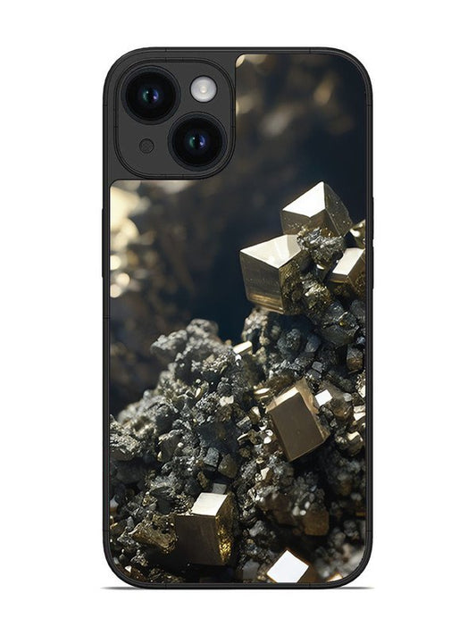iPhone 15 Gold Crystals