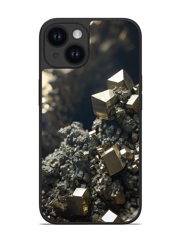 iPhone 14 Gold Crystals