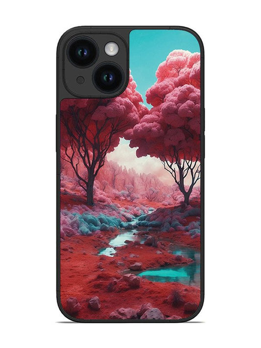 iPhone 15 Pink Forest