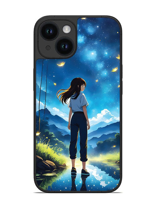 iPhone 14 Girl In Beautiful Forest