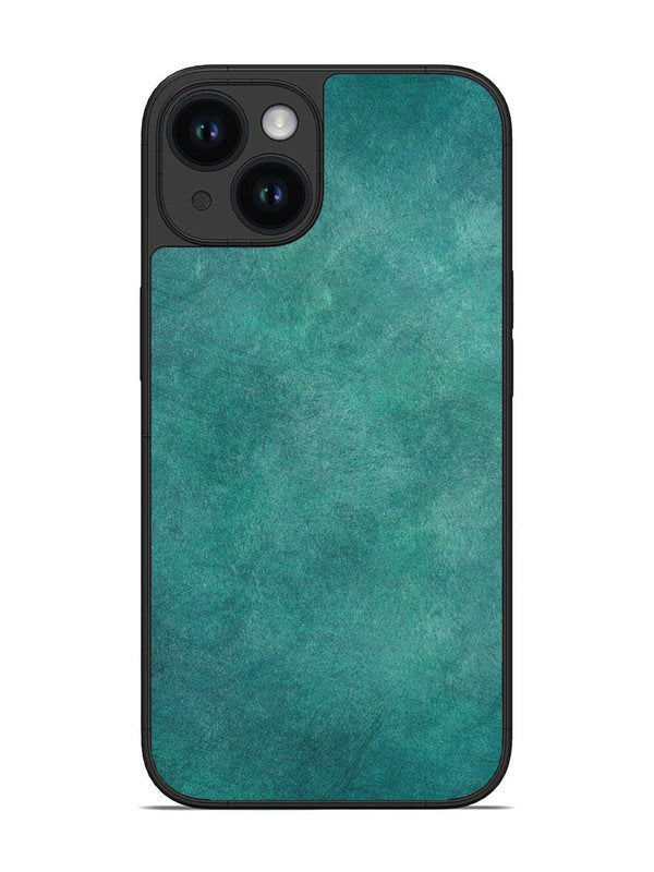iPhone 14 Jungle green with Scratches Marble