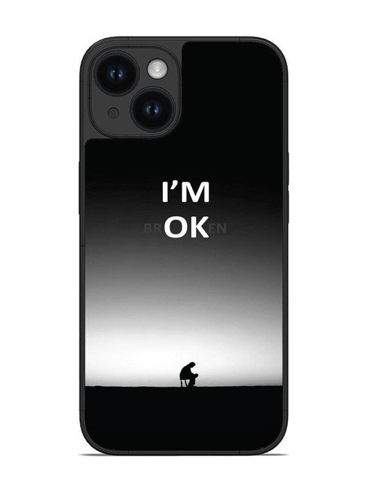 iPhone 15 I'm Broken A man on Chair Alone
