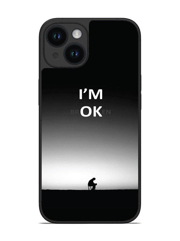iPhone 14 I'm Broken A man on Chair Alone