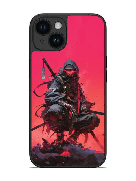 iPhone 14 Cyberpunk Ninja Katana